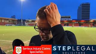 Artell Reflects On A Last Mintue Winner Against Oldham
