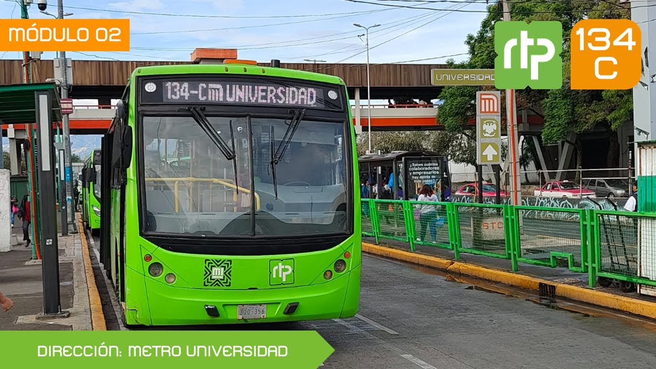 [Ida] RTP CDMX [4k60fps] Ruta 134-C: Santo Tomás Ajusco - Metro ...