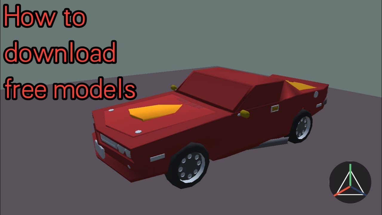 How to download free obj models - YouTube