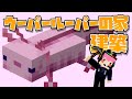 【えびクラ】ウーパールーパーの家作る【マイクラ実況】
