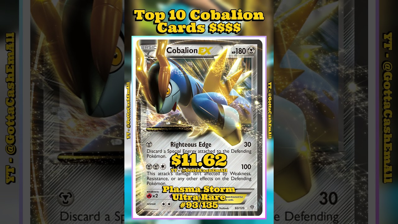 Top 10 Most Valuable Cobalion Cards in the Pokémon TCG! 