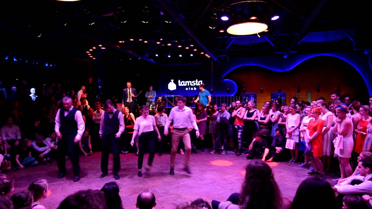 Lindyhop.lt Christmas '14 Tap pažengę