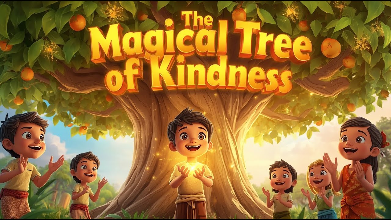 🌳✨ The Magical Tree of Kindness | Moral Story for Kids | 8 Min 3D Bedtime Story