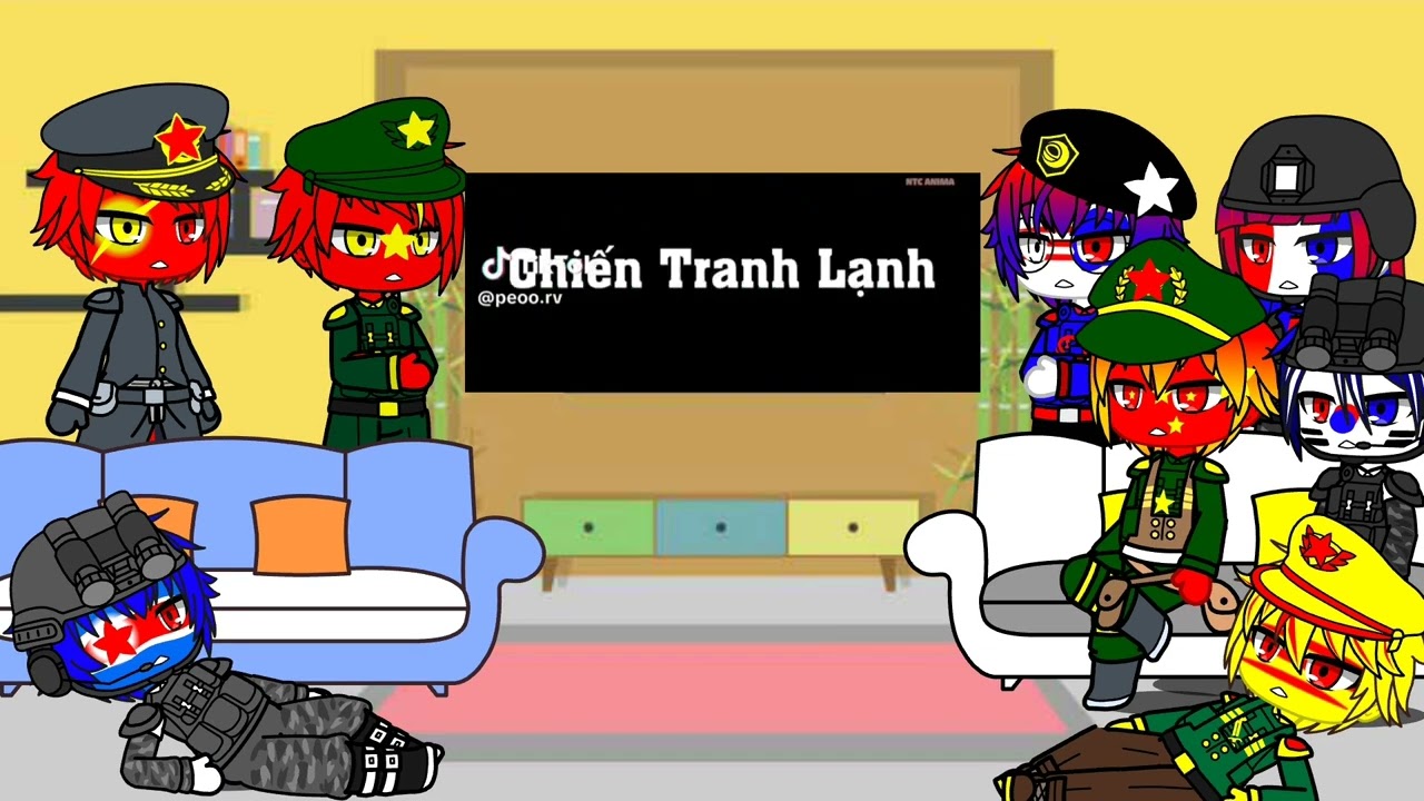 Countryhumans react to Kháng Chiến Chống Mỹ cứu nước ( Viet Nam War ) Gacha club P2/5🇻🇳🇺🇸