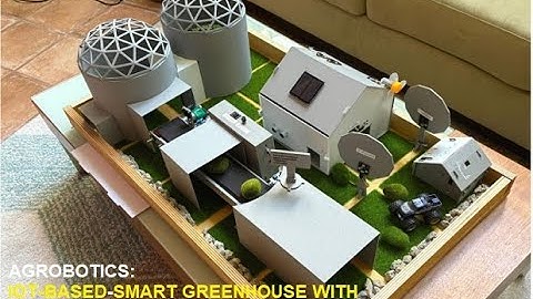 AGROBOTICS: IOT-BASED-SMART GREENHOUSE WITH CONVEYOR AUTOMATION & ENVIRONMENTAL CONTROL. Part 1/3