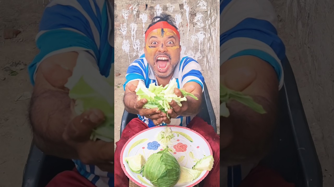 Green Color Patta Gobi 👻💩🥬🥬💩👻