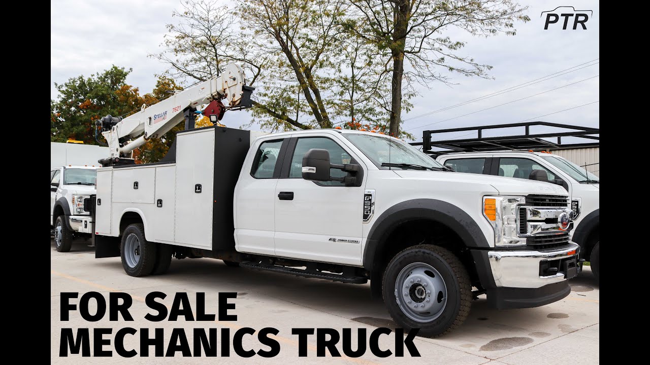 Mechanics Crane Truck from PTR FOR SALE YouTube