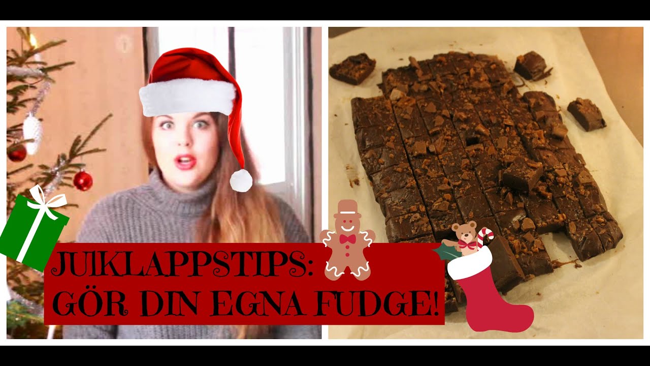 Julklappstips: Gör din egna daimfudge!!