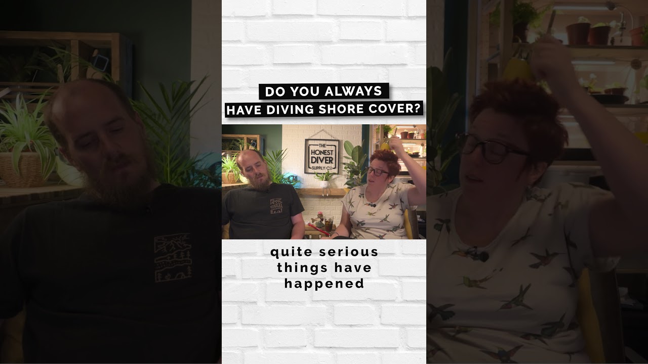 Is shore cover essential for diving safety? 🤔 DISCUSS!