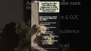 Looking for the Top Meta Ads Agencies in USA for E-commerce & D2C Brands? | VSNEXON Growth System