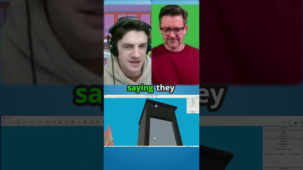 Создать модель гостиной из &laquo;Симпсонов&raquo; сложнее, чем кажется! #sketchup