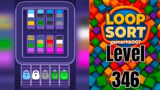 Loop Sort Level 346 Walkthrough Solution 