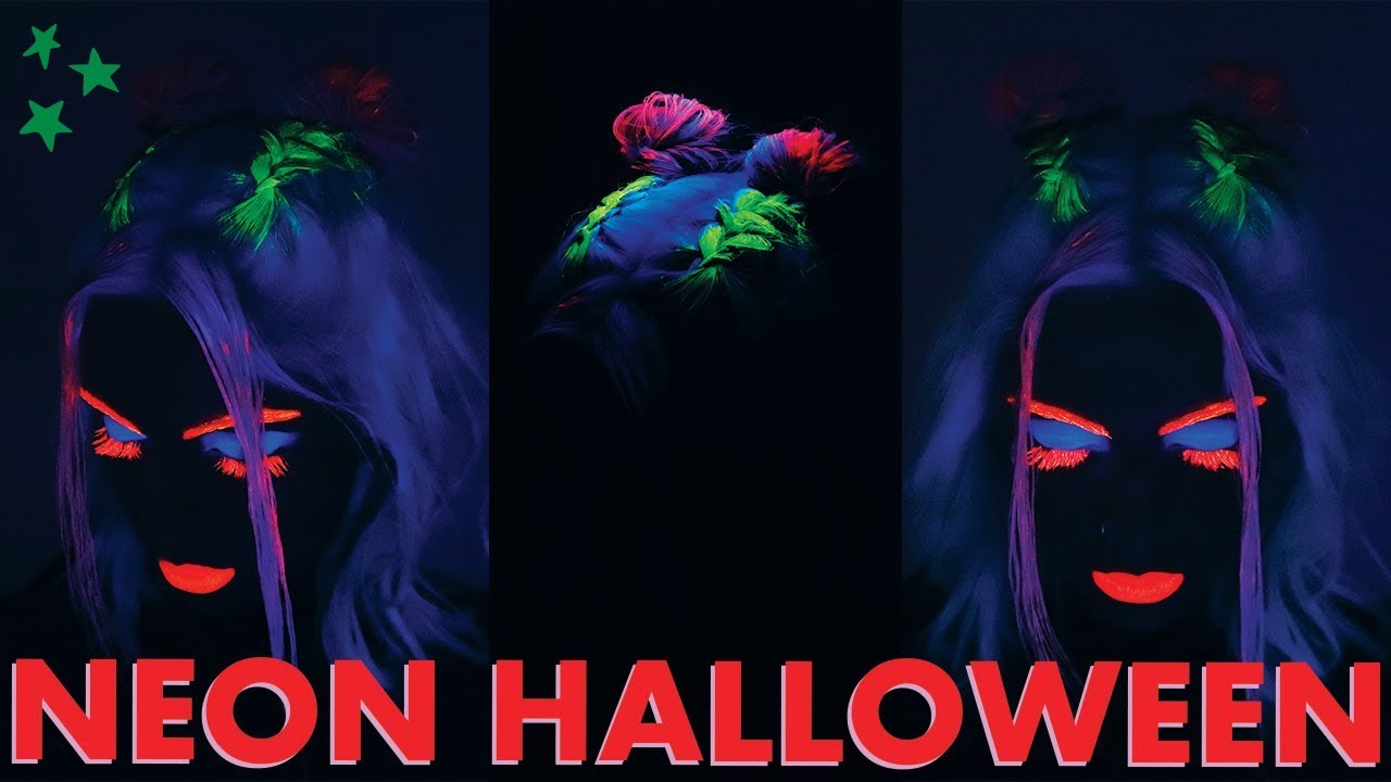 COLORISTA NEON HALLOWEEN HAIR TUTORIAL | ad