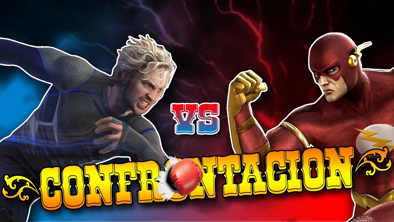 Confrontación. QUICKSILVER vs FLASH YouTube