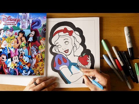 Professional Graffiti Artist Children's Coloring Book | Speedpaint Disney's Snow White - Professional Graffiti Artist Children's Coloring Book | Speedpaint Disney's Snow White