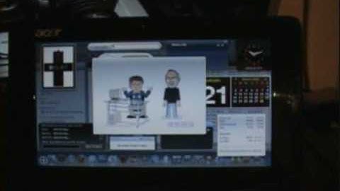 Acer Aspire one with Leopard 2 part 2