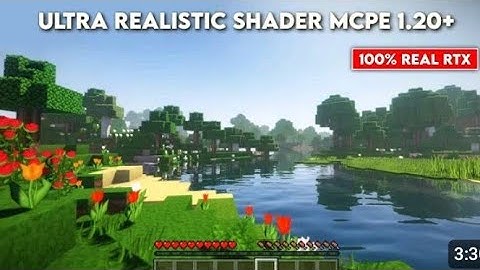 Finally!! Ultra Realistic Shader For Minecraft PE 1.20+ - HSD Shader For MCPE ( No Clickbait )
