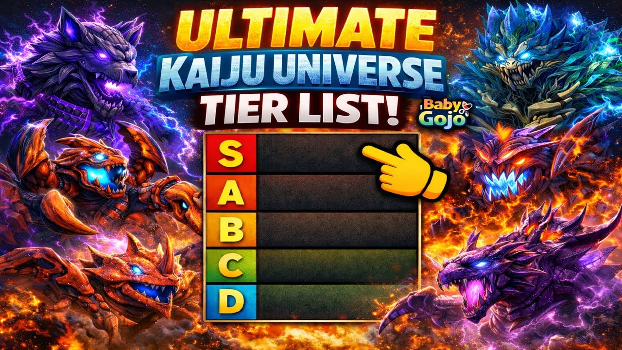 The ultimate Kaiju Universe tier list of 2026!