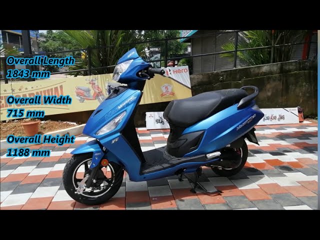 Scooty Black Hero Maestro Edge 125 Cc Mileage MAESTRO EDGE 125 BS6