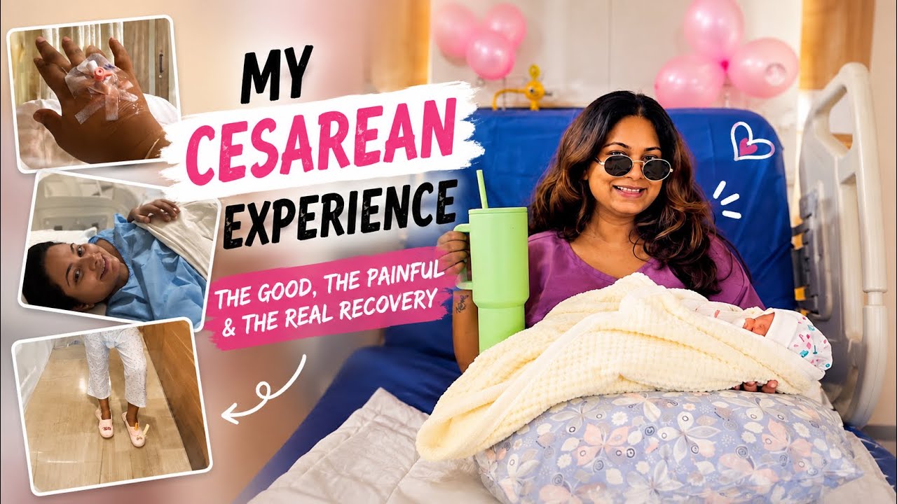 My REAL C-Section Experience | Was It Painful? First Walk, Recovery & What Nobody Told Me | Cesarean