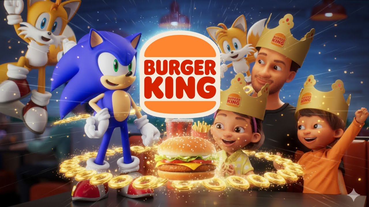 Nova Coleção do Sonic no Burger King Outubro 2025 – Veja os Brinquedos!