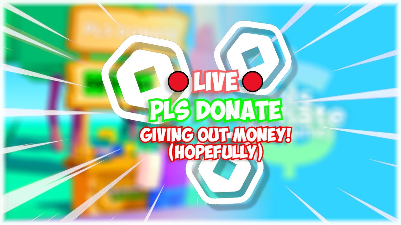 [🔴 LIVE] Pls donate | 3 hour stream + | 3k robux giveaway at 3k