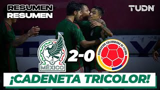 Resumen y goles | México 2-0 Colombia | Amistoso Sub 23 | TUDN