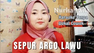 Sepur Argo Lawu - Karaoke Tanpa Vocal Cowok bareng Nurha Laila