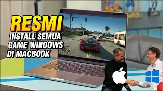 @521 CARA INSTALL smua game Windows di Apple Macbook | RESMI DARI APPLE screenshot 2