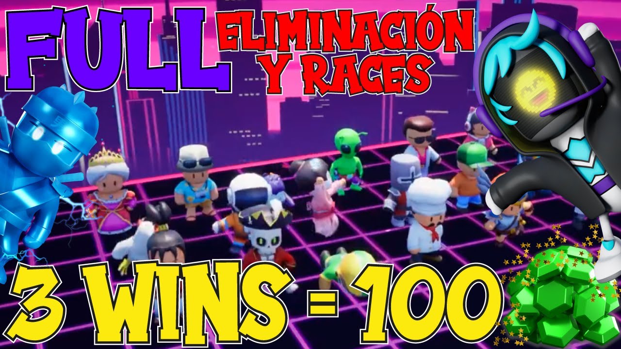 3 WINS = 100 GEMAS Y SORTEOS DE GEMAS💎 SALAS BLOCK DASH Y STUMBLES AND DRAGONS🐉