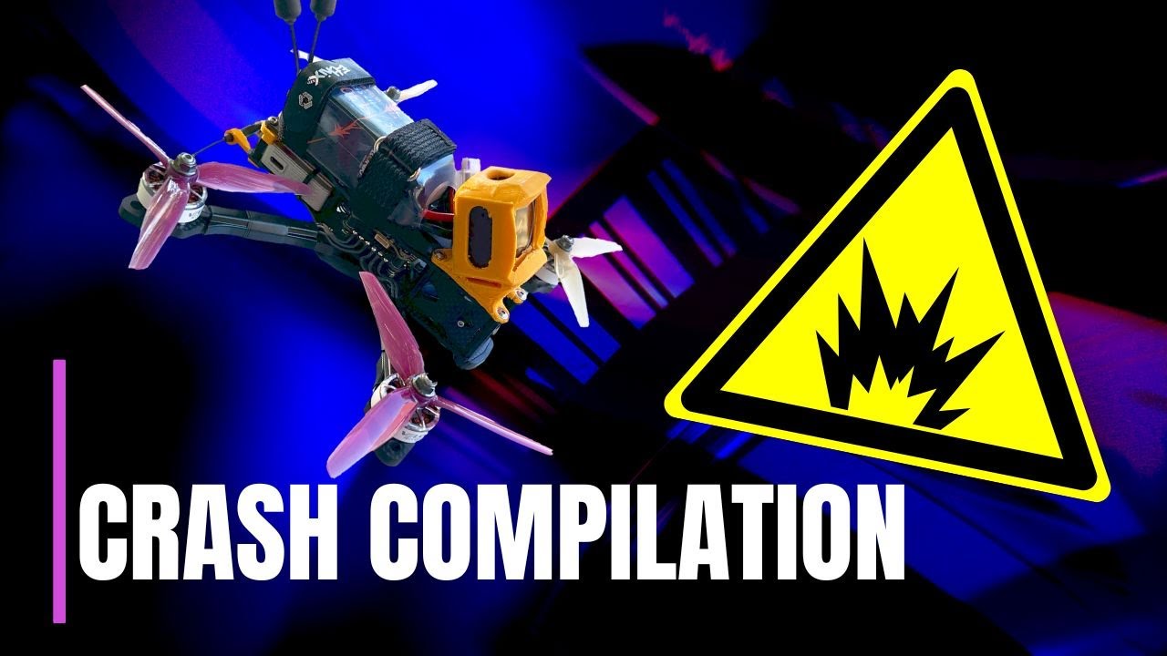 FPV Drone crash compilation 2022 - January to august 💥😱