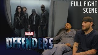 Marvel's The Defenders s01e03 'FULL FIGHT SCENE' REACTION