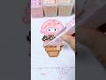 ASMR Pixel Art: Making a Pink Cartoon Ice Cream Scoop 🍦 | Satisfying Perler Beads Craft ✨