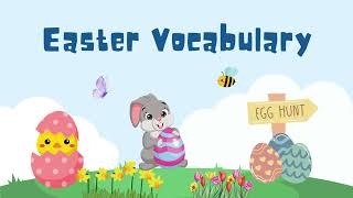 Easter Vocabulary with Phrases | ESL/ESOL