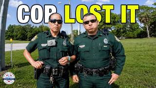 Bad Corrupt Cop Gets Owned by First Audit Man and Faces Instant Karma | First Amendment Audit