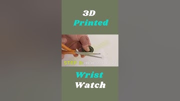 😯3D Printed Wrist Watch😯