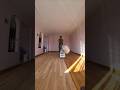 Watch Old Finish Disappear in Seconds! ✨ #satisfying #hardwoodsanding #hardwoodflooring #diy