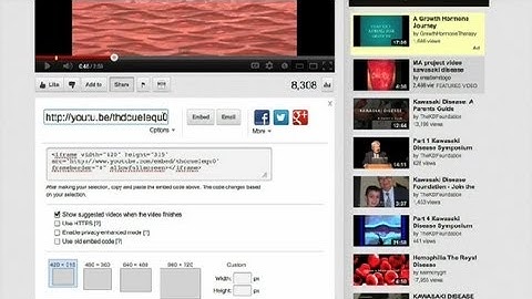 How to Post a YouTube Video Into a Bulletin Board : YouTube & Blogs