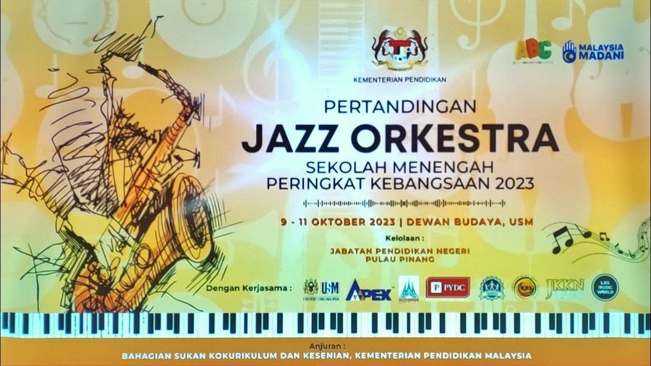 PERTANDINGAN JAZZ ORKESTRA | SEKOLAH MENANGAH PERINGKAT KEBANGSAAN 2023 | SFORZANDO