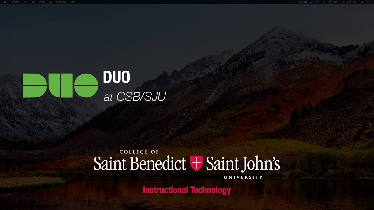 Duo at CSB/SJU - YouTube