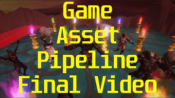 Final Game Asset Pipeline Video (Doom Game World)