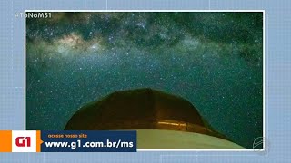 MSTV: Fotógrafo registra céu noturno em observatório em Corguinho - MS