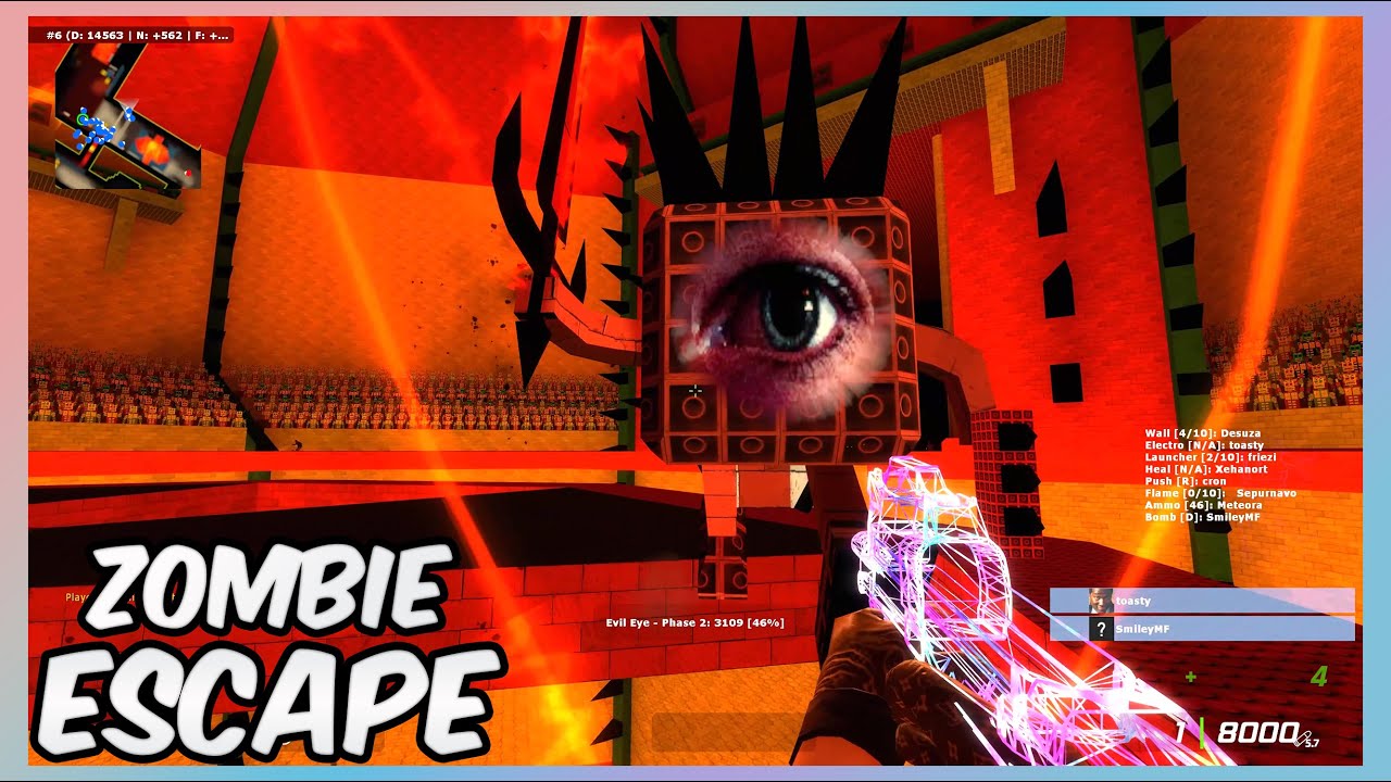 Zombie Escape in CSS - ze_fapescape_rote_v1_3f on UNLOZE - YouTube