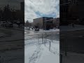 Calgary Canada today #trending #viral #travel #shortvideo #trendingshorts #shorts #snow #viralvideo