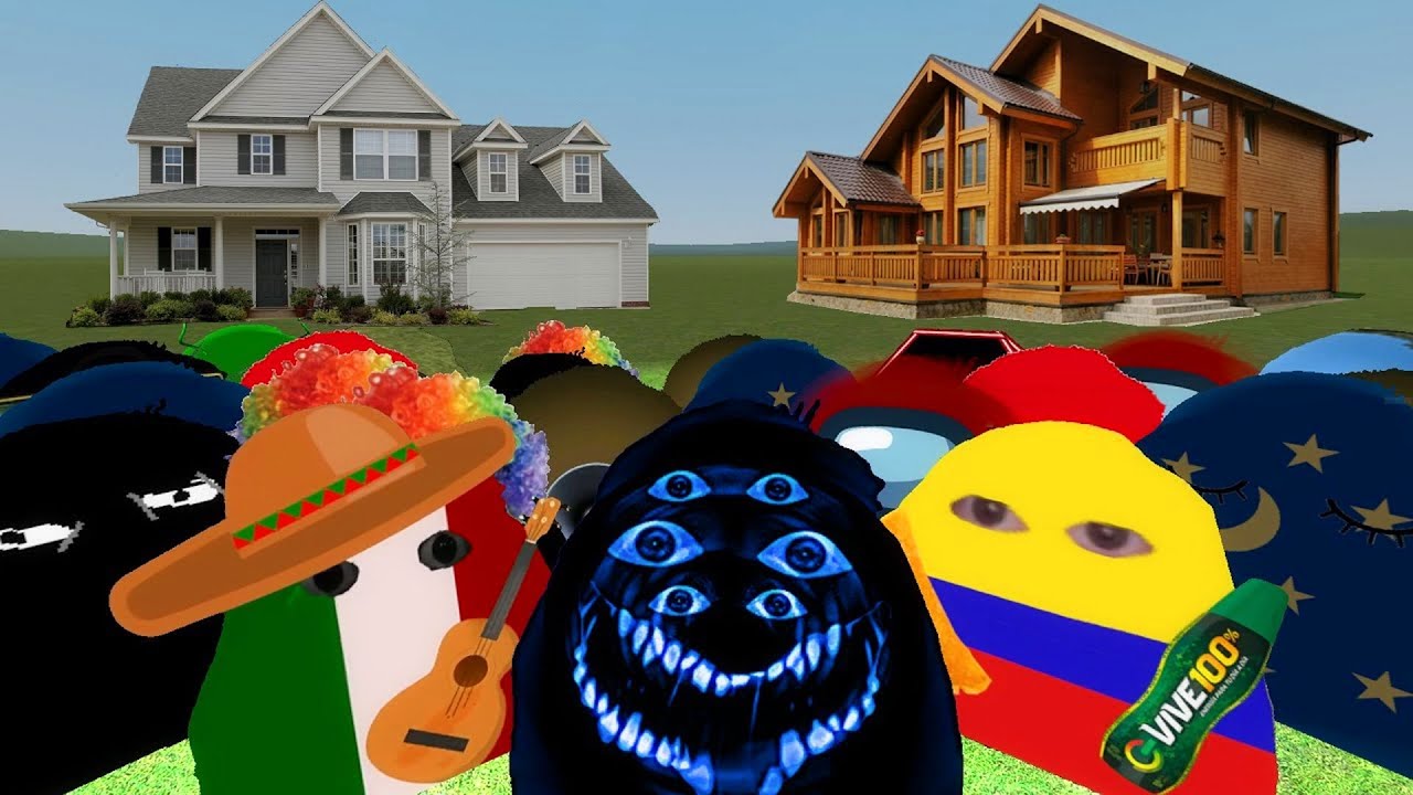 Angry Munci Family Vs Houses In Garry's Mod! (Park 115)