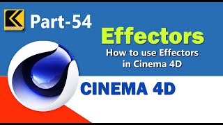 How to use Effectors in Cinema 4D
