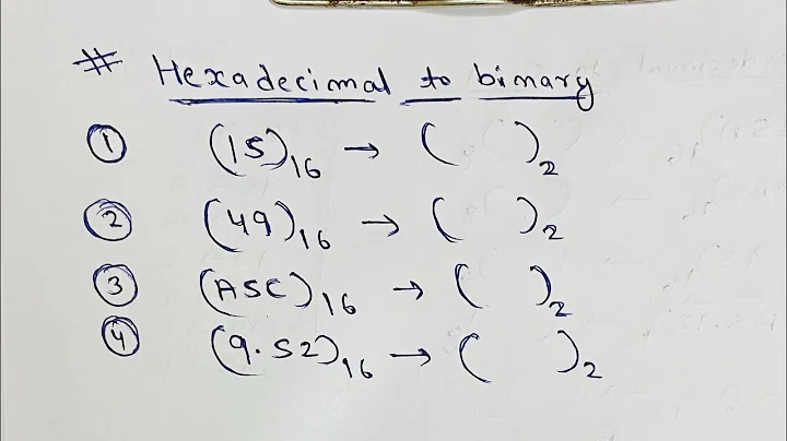Hexadecimal to Binary Conversion || Number System 2023 || Best Method to Convert Number System