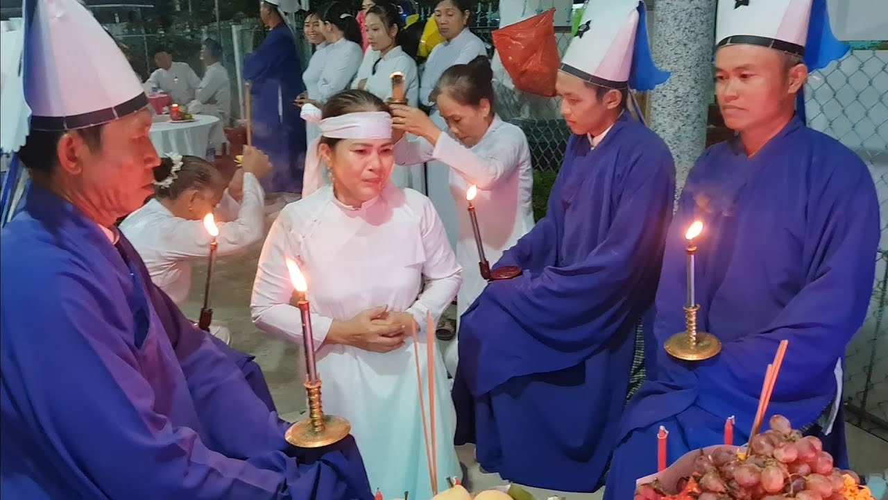 Lễ đăng điện, cầu siêu theo nghi lễ tôn giáo cao đài tòa thánh tây ninh - thtg