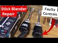 How to REPAIR a STICK BLENDER - WARING QUIK STIK PLUS Commercial Grade Immersion Blender