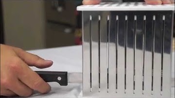 Skewer Kebab Maker Box How to make Arrosticini by Rostigrill